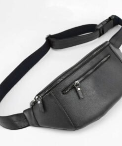 Alternative view of Leather Chest Bag (DCH-001)